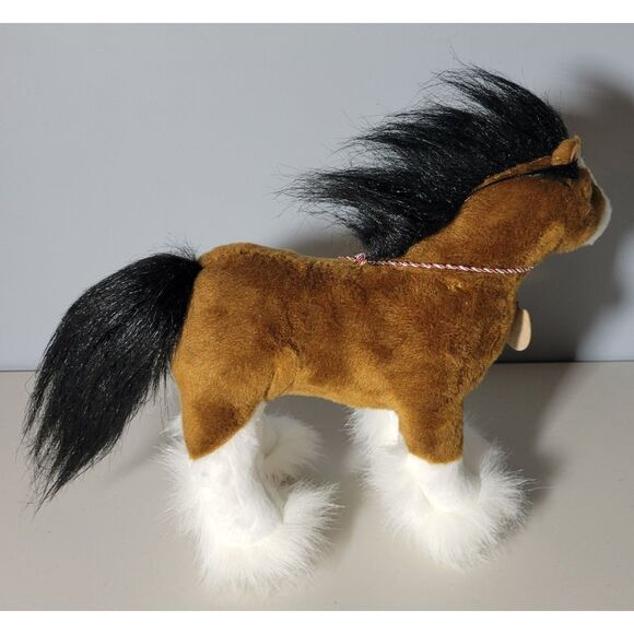 Aurora Breyer A Horse Of My Very Own 15" Plush Black Brown White Pre-Owned - Picture 4 of 10